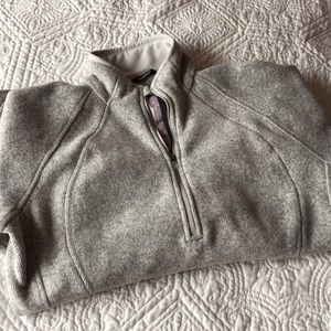 Eddie Bauer fleece sweater pullover size medium